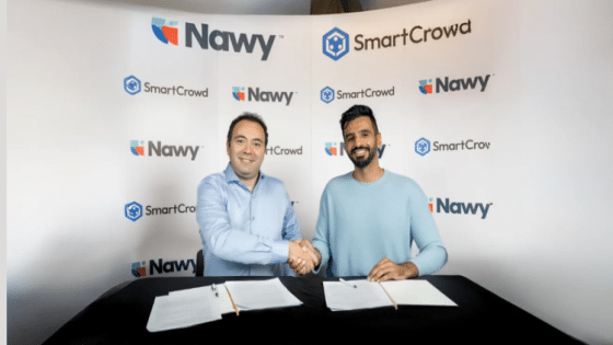 الرؤساء التنفيذين لشركتي ناوي المصرية وسمارت كراود الإماراتية