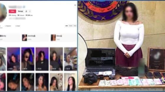 ضبط صانعة محتوى في الإسكندرية لنشرها فيديوهات تخدش الحياء وحيازتها مواد مخدرة