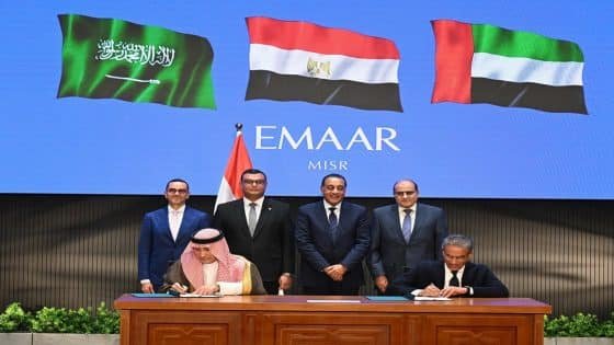  مراسم توقيع عقود بين مصر وشركتي "إعمار مصر" و"سيتي ستارز"
