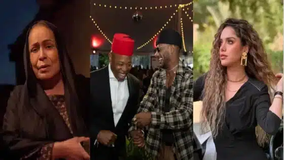  رنا رئيس ومحمد رمضان رفقة عمدة نيويورك وحياة الفهد
