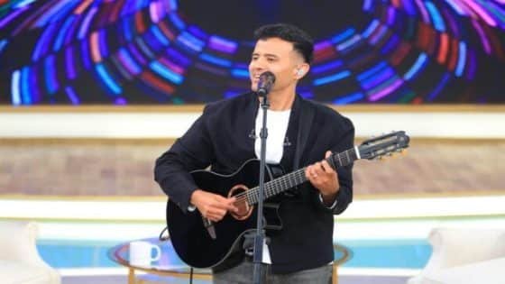 حمزة نمرة مع منى الشاذلي