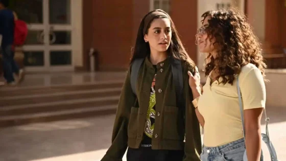  تيا ونعومي من مسلسل ميدتيرم
