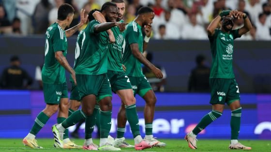 مباراة الأهلي والتعاون
