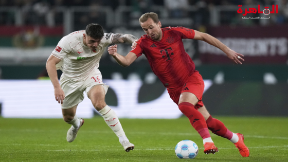 بايرن ميونخ يواصل الهيمنة على الدوري الألماني بفوز مستحق على أوغسبورغ