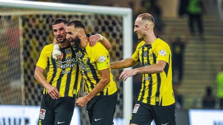 مشاهدة مباراة الاتحاد والاتفاق: أهداف نارية وتألق بنزيما في الدوري السعودي