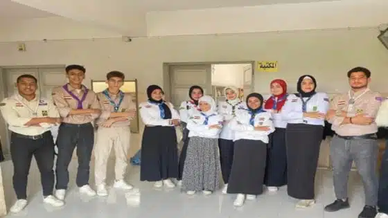 انطلاق بداية المهرجان الكشفي واستعداد عشيرة زراعة الفيوم