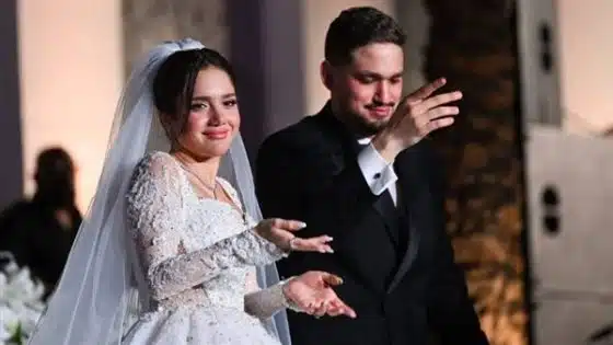 رنا رئيس تتألق في ليلة العمر.. زفاف ملكي بحضور نجوم الفن والغناء