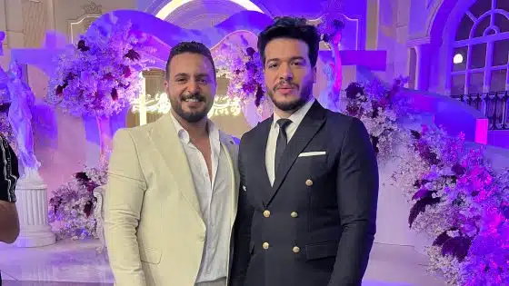 رجل الأعمال محمد علي سعد والمهندس أحمد محمود العزبي