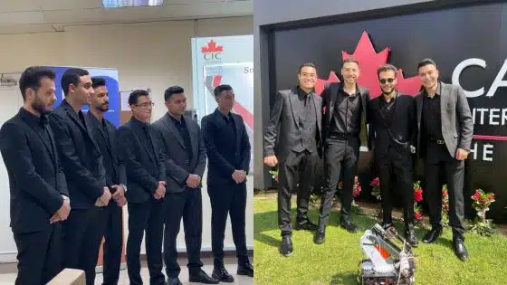 طلاب المعهد العالي الكندي يبتكرون حلاً ذكيًا لتنظيف الألواح الشمسية