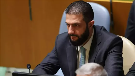 الرئيس السوري أحمد الشرع
