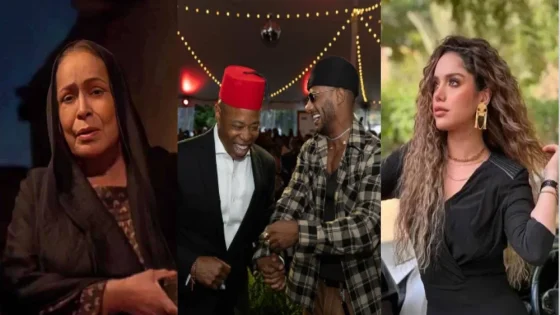  رنا رئيس ومحمد رمضان رفقة عمدة نيويورك وحياة الفهد
