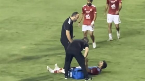 لحظة سقوط زيزو