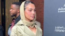 جورجينا في أسبوع الموضة بالرياض