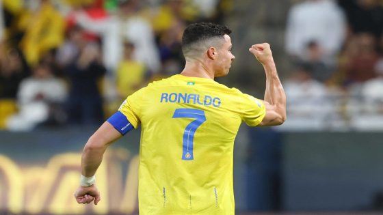  رونالدو لاعب النصر السعودي
