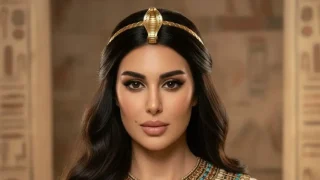 ياسمين صبري بالزي الفرعوني