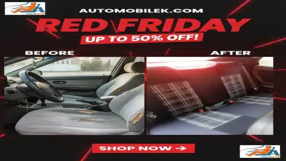 الجمعة الحمراء”: خصومات تصل إلى 60% على أغطية وإكسسوارات السيارات — فرصة لا تعوّض لعشاق الراحة والجودة