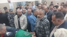 حريق سوق الخواجات بالمنصورة