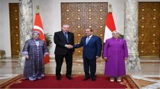 الرئيس عبد الفتاح السيسي والرئيس رجب طيب أردوغان
