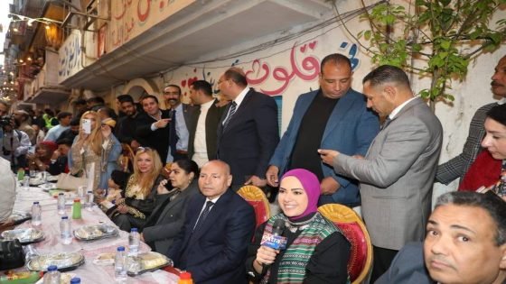 محافظ القاهرة في إفطار المطرية
