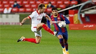 نتيجة مباراة برشلونة وإشبيلية في الدوري الإسباني.. تحديث مباشر – القاهرة تايمز