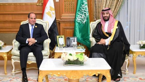 الرئيس عبد الفتاح السيسي وولي عهد السعودية