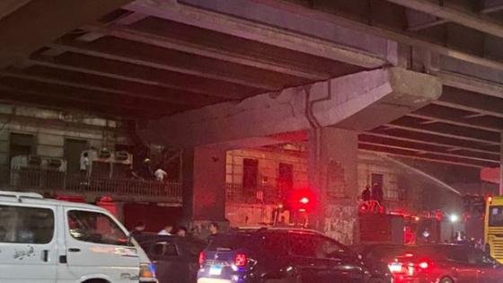 النيران تشتعل من جديد في الجزء الخلفي من سنترال رمسيس – القاهرة تايمز