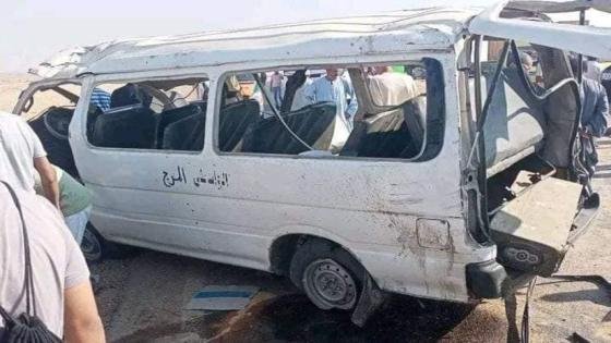 مصرع سائق وطفل في حادث إصطدام سيارتين نقل بالطريق الصحراوى بالبحيرة – القاهرة تايمز